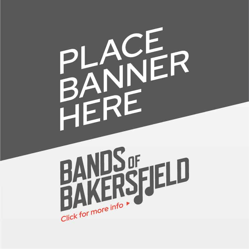 Bands of Bakersfield Banner Ad Gray